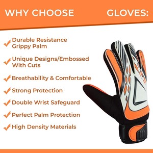 Super Grip Palms Guantes de portero de fútbol para niños Guantes de portero de fútbol con excelente protección para niños y niños - Product Image 6