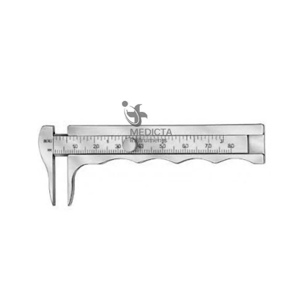 Calibrador de precisión Vernier, 10cm, calibrador de medición de cirugía plástica