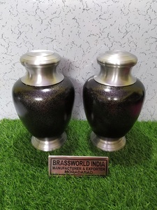 โกศเผาศพทองเหลืองสำหรับขี้เถ้ามนุษย์ Brassworld อินเดีย - Product Image 5