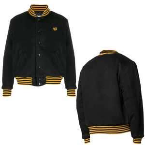 Veste de baseball unisexe en polaire Letterman avec logo brodé sur mesure toile de laine Melton pour enfants, école universitaire pour - Product Image 3