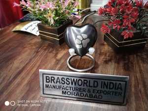 Urna Funeraria de Latón Grabada para Perros, Estilo Americano, para Adultos, Suministros Funerarios Premium de BRASSWORLD INDIA - Product Image 3