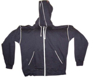 Top à la mode personnalisé Vintage à capuche pour hommes de qualité supérieure lavage à l'acide Patch broderie en détresse pull à capuche tenue décontracté - Product Image 5