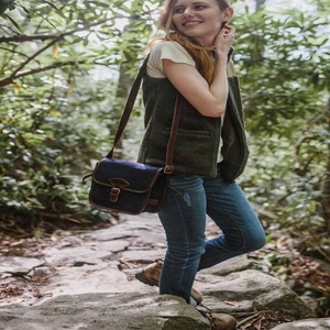 여성을 위한 프리미엄 코튼 캔버스 크로스바디 슬링백 트렌디하고 기능적인 일상 핸드백 - Product Image 5