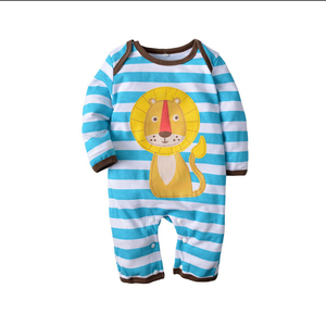 Mameluco del bebé Etiqueta Privada orgánico de algodón de verano para niños niñas bebé mameluco - Product Image 1