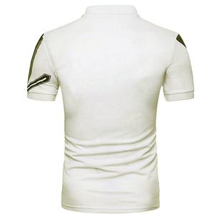 Polo décontracté à manches courtes pour hommes, impression par sublimation, joli design, t-shirts de tennis en blocs de couleurs - Product Image 6