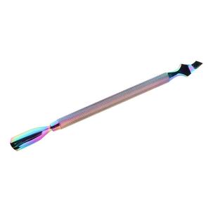 Poussoir à cuticules et coupe-ongles en acier inoxydable Pro Cuillère Outil de manucure pour soins personnels - Product Image 2