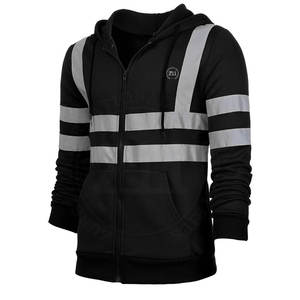 ชุดทำงานเสื้อฮู้ดดี้สะท้อนแสงคุณภาพดีเสื้อฮู้ดปากีสถานทำจาก hoodies สะท้อนความปลอดภัย - Product Image 1