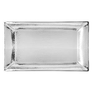 Bandeja de Material metálico de acero inoxidable, bandeja rectangular para servir, para uso en la cocina, venta al por mayor y fabricante - Product Image 1