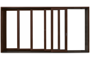 <span class=keywords><strong>Porta</strong></span> Scorrevole in Alluminio a <span class=keywords><strong>4</strong></span> Pannelli Design Moderno Ultima Generazione <span class=keywords><strong>Porta</strong></span> in Vetro per Patio Esterno per Villa e Casa per Uso Interno - Product Image 4