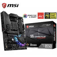 二手MSI MPG B550游戏加AM4 ATX游戏主板，B550芯片组支持第三代AMD Ryzen处理器