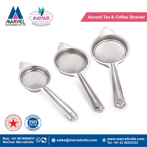 ที่กรองชาและกาแฟสแตนเลสแบบคลาสสิกขายดี พร้อมด้ามจับลวด - Product Image 5