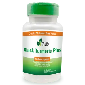 Manufacturer Herbal Supplements Black Turmeric Plus for Better Digestive Function with Anti-Inflammatory Properties
