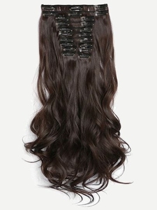 Extensiones de Cabello Virgen Vietnamita de Lujo, 100 Gramos, con Clip, Cutículas Alineadas, Color Ombre Decolorado, 22-24 Pulgadas - Product Image 1
