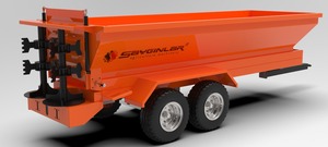 เครื่องหว่านปุ๋ยหมัก 10 ตัน แบบโซ่ขับเคลื่อน - Product Image 2