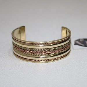 Latest Design Brass <b>Cuff</b> Bangle <b>Bracelet</b> for Women <b>Fashion</b> in Pure Brass & Lowest Price for Parties & Gifting <b>Cuff</b> Tradnary - Product Image 2