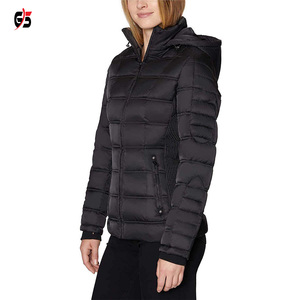 Femmes Dernière Mode de Globe Bombardier Veste Bulle 100% Polyester Logo Personnalisé Preuve de L'eau Coupe-Vent Respirant Pas Cher Prix OEM - Product Image 5
