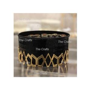 Bol de dattes au chocolat de service couleur or en métal avec bol à dessert de collations de la plus haute qualité pour l'utilisation au restaurant - Product Image 6