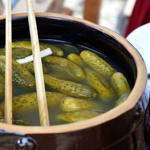 Pepino en escabeche/pepinillo en escabeche de comida enlatada vietnamita Mejor vendido de Vietnam a buen precio - Product Image 2