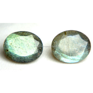 Vente en gros de Labradorite Flash bleue naturelle de haute qualité de forme ovale à facettes Labradorite naturelle pierre précieuse en vrac pour la fabrication de bijoux - Product Image 1