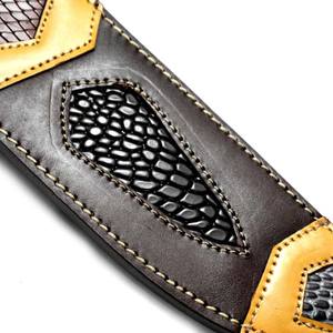 Trending Style Unique OEM Rich Grain Textured Leather Sheath for Fixed Blade Bowie Knives - Product Image 2