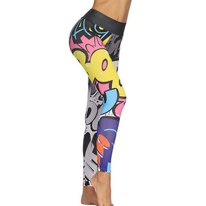 Leggings de sport taille haute pour femme, leggings de yoga, personnalisés, vente en gros - Product Image 5