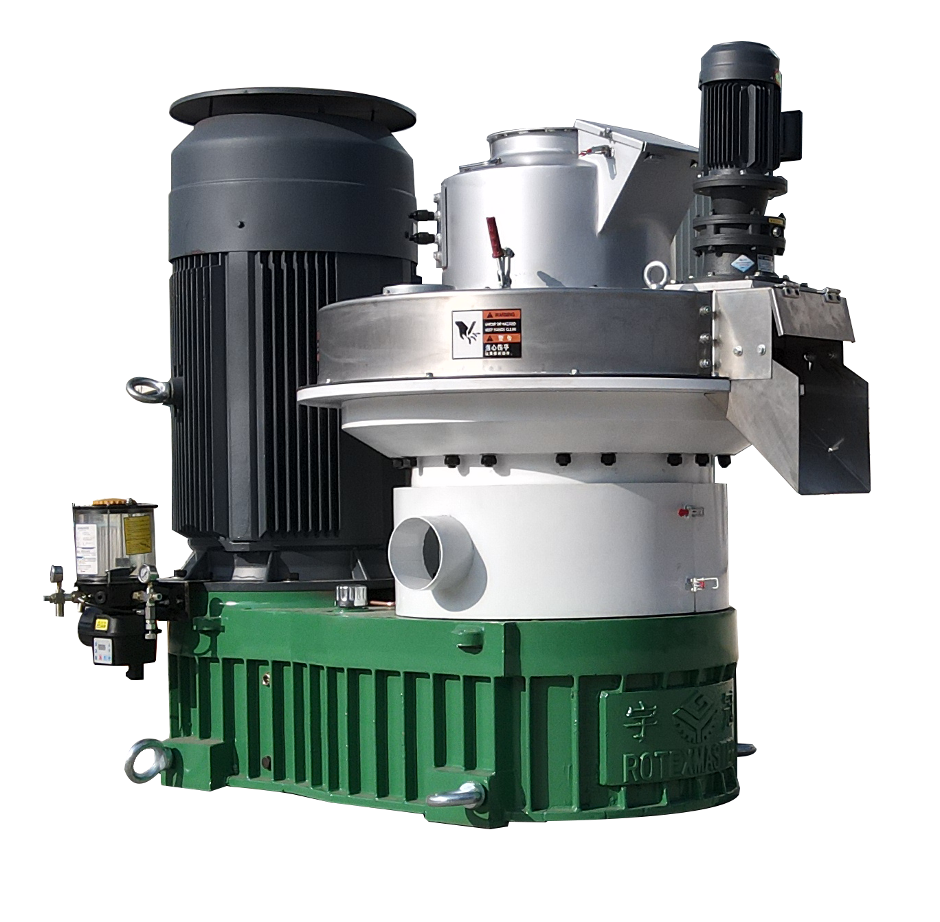 Rotexmaster工業用大容量木質ペレットマシン垂直リングダイペレット