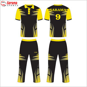 Top qualité Cricket uniforme 2025 personnalisé Sublimation Cricket Kit uniforme ensemble pour hommes plein congé - Product Image 3