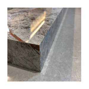 Panel de TV reflectante, decoración de lujo para el hogar de mármol - Product Image 1