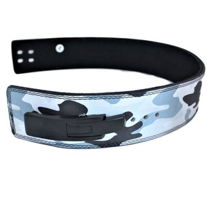 Ceintures de musculation Ying Wears Gears à imprimé camouflage personnalisées en cuir de vachette antidérapantes pour la musculation, hommes et femmes, soutien maximal de 10 mm - Product Image 6