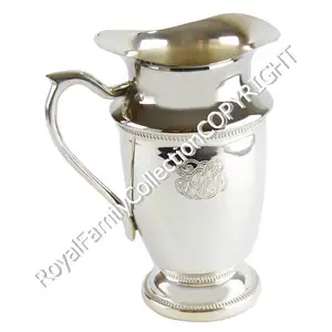 Sheffield silver silverplated carafe with emblem Royal Family