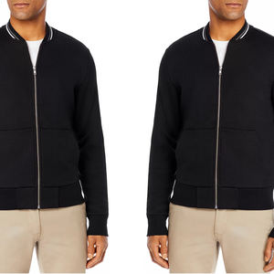 Fortune Apparel Custom Made New Arrival Unisex Bomber <b>Jacket</b> in Black Quick Dry & Windproof 100% Polyester Winter Ready - Product Image 6