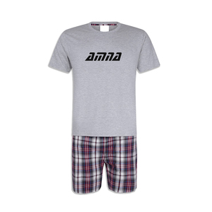 Best Selling Men's Gym Training Summer Sets / <b>Shorts</b> Summer Sets for Boys in Stripped Design - Product Image 2