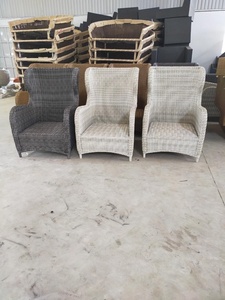 Conjunto de sofá de jardín con marco de aluminio para exteriores de diseño moderno, nuevos muebles baratos de ratán polivinílico para patio hechos en Vietnam para sala de estar - Product Image 3