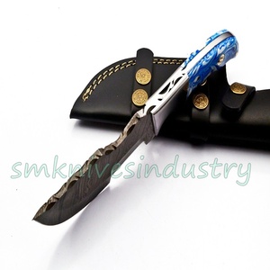 Chasse à La main Tracker Couteau de Camping En Plein Air Tracker BLEU FEUILLE de RÉSINE Poignée Belle Tracker (smk1704) - Product Image 6