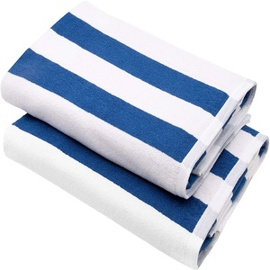 Vente en gros 100% coton biologique certificat Gots 2 pièces adultes plaine chaude voile Super doux séchage rapide sans sable ensemble de serviettes de plage - Product Image 1