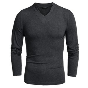 Camiseta de manga larga con protección solar UV UPF 50 + para hombre con logotipo personalizado para correr y pescar al aire libre, características de compresión de talla grande - Product Image 2