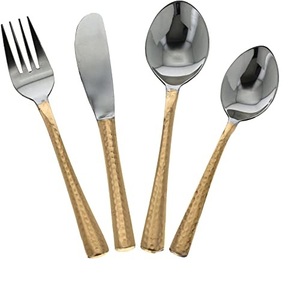 Restaurante Hogar y cocina Restaurantes Suministro de cocina Fiesta de boda real Juego de cubiertos de lujo decorativos de cucharas - Product Image 1