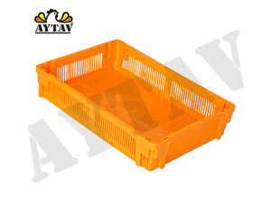 Caja de Plástico Pequeña para Pollitos, Nueva o Usada, con 1 Compartimiento, Jaula para Animales para Uso en Granjas o Gallineros - Product Image 2