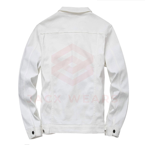 Chaqueta Vaquera para Hombre Más Vendida con Cuello Alto, Lista para el Invierno, 100% Algodón - Product Image 2