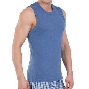 Breathable fabric workout plain gym guys tank tops Wholesale best <b>mens</b> <b>tanktop</b> - Product Image 2