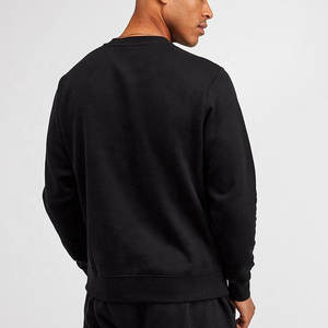 Ensemble de survêtement noir à col ras du cou et pantalon - Product Image 4