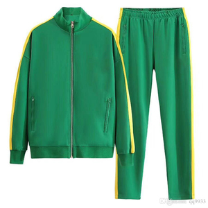 Traje de pista de último diseño para hombre, traje de entrenamiento de Color brillante, ajustado, venta al por mayor, 2020 - Product Image 1