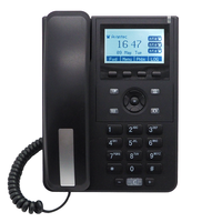 Téléphone professionnel, Gigabit, SIP, appareil de bureau d'hôtel, technologie VoIP, cordage, Wi-Fi, porte POE