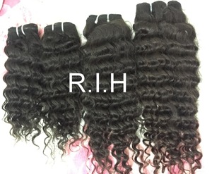 Corps Modèle Temple Vierge Extensions de Cheveux Humains Remy Trame Cheveux dans Vague Style Tailles 8 "20" 28 "30" - Product Image 1