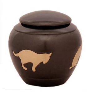 CAT ODC MARKS URNA, PET GRABADO PEQUEÑO METAL CAT CREMACIÓN URNA DISEÑADOR GRABADO BRILLANTE PET CREMACIÓN URNAS - Product Image 4