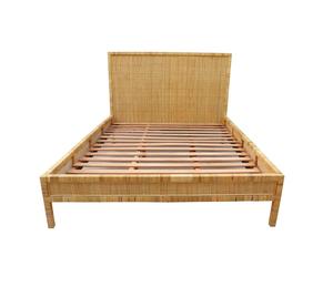 Cadre de lit en rotin Antique, luxueux et artisanal à la main, accessoire pour chambre à coucher, classiques, modèle réduit - Product Image 3