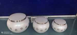 White Odyssey Pet Cremación Urna Brassworld India's Funeral Supplies - Product Image 2