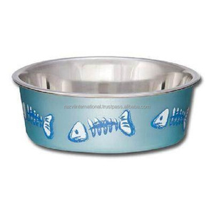 Modern Stainless Steel Waterproof Durable Pet Food <b>Bowl</b> XL Size 250ml 100ml 200ml 1.5L Capacity <b>Sticker</b> - Product Image 2