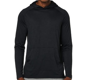 Vente en gros Pull à capuche de luxe imprimé surdimensionné pour garçon poids lourd 100% coton Sweats à capuche pour hommes - Product Image 2
