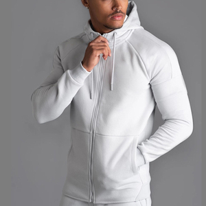 Chándal de lana de algodón 100% de alta calidad con logotipo personalizado OEM, ropa de calle impermeable, conjunto de chándal para correr para hombres y mujeres, nuevo Premium - Product Image 2